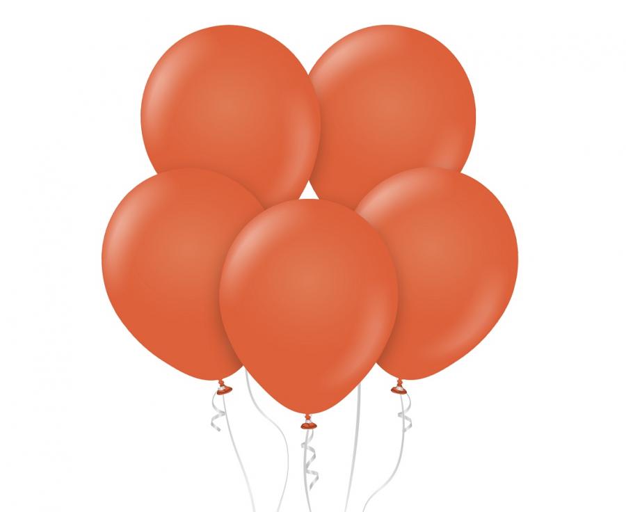 Balon Kalisan 12" – 30 cm, retro rust orange, 100kom/paket
