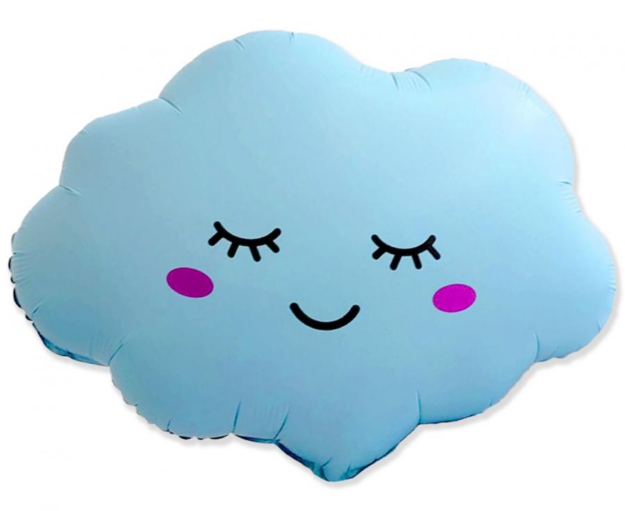 Folijski balon 24" - 61cm FX - Oblak (mat Baby Blue) KK