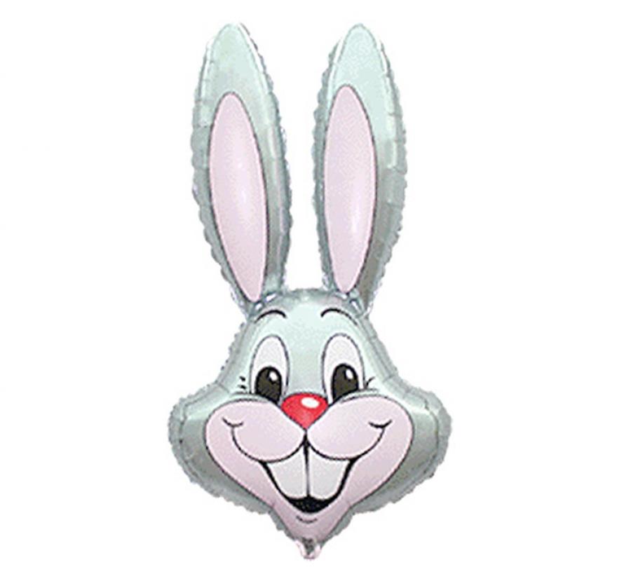 Folijski balon 14" - 36cm FX - Rabbit - Zec, nepakiran