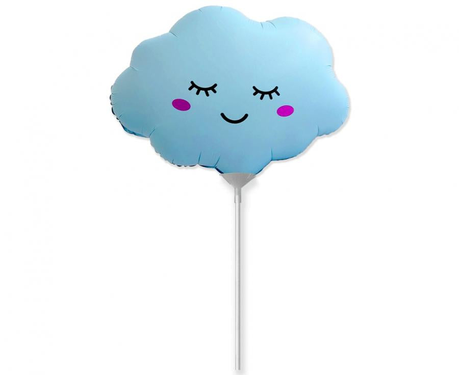Folijski balon 14" - 36cm FX - Chmurka (mat Baby Blue)