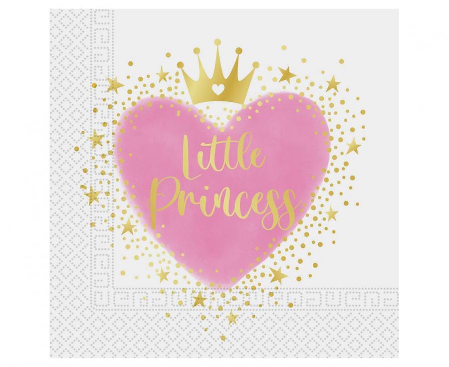 Salvete papirnate my little princess fsc, 33x33 cm, 20 kom.