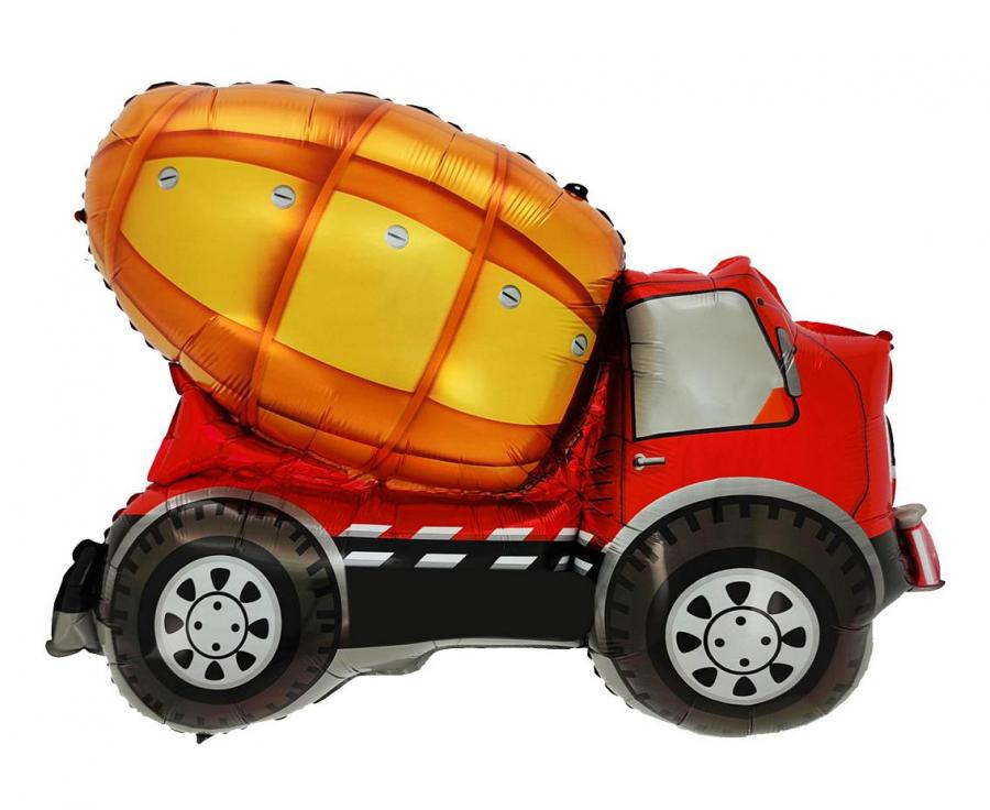 Folijski balon kamion mješalica, 47x67 cm