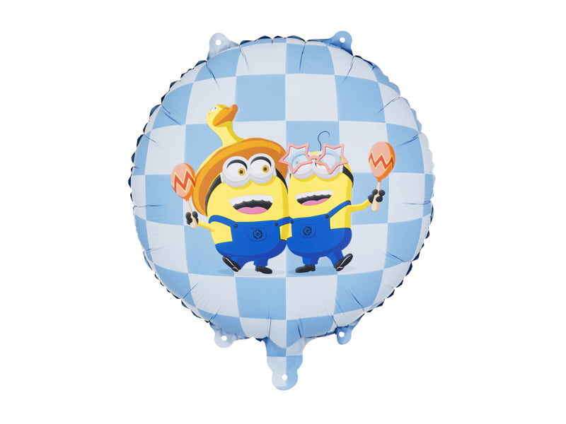 Folijski balon minions 35x35 cm