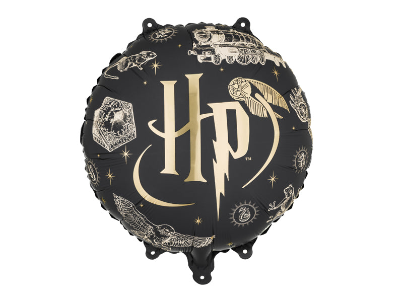 Folijski balon Harry Potter, 35 cm, crni