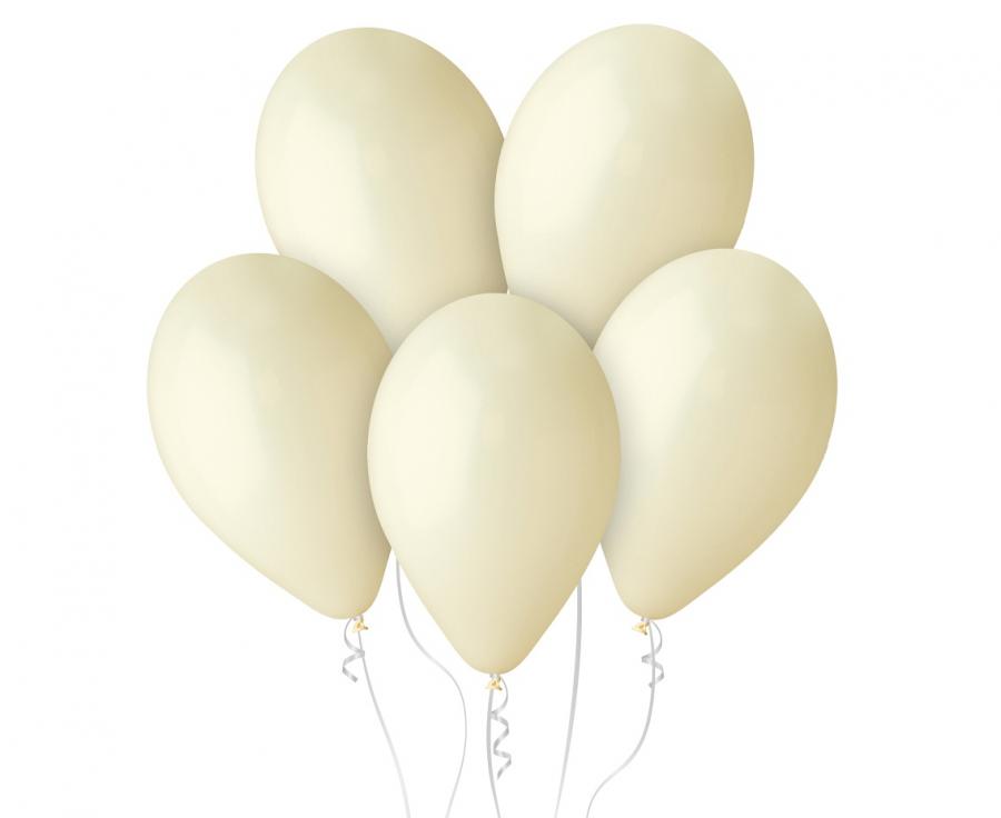 Baloni Gemar 13" – 33 cm, pastel ivory