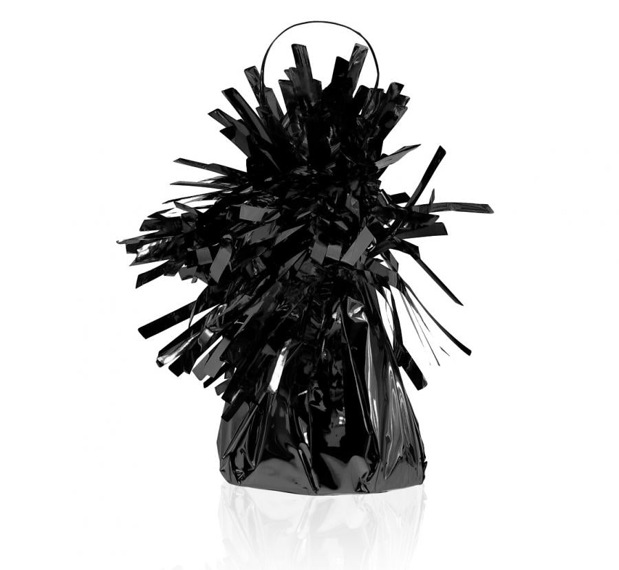 Uteg za balone s helijem, crni, 160 g