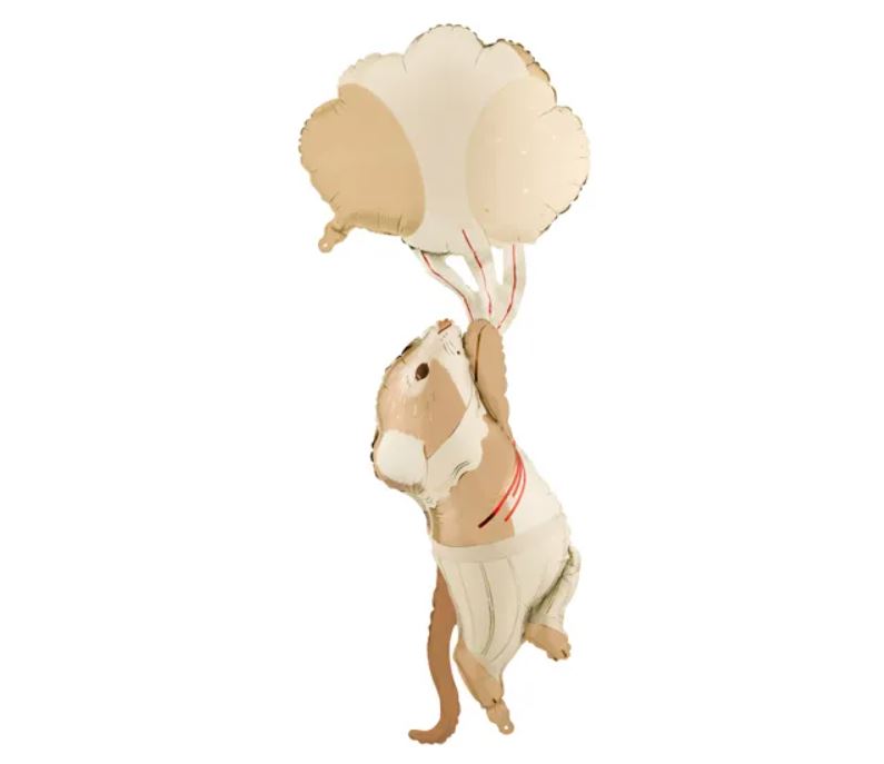 Folijski balon miš s balonima 44x104 cm