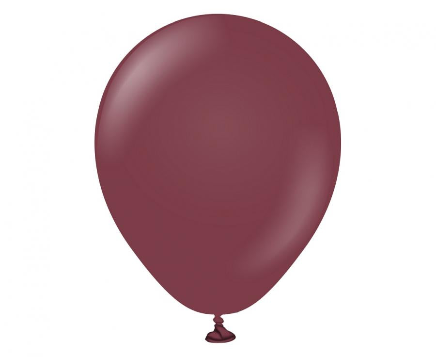 Baloni Kalisan 5"  – 13 cm, bordo 100 kom/paket