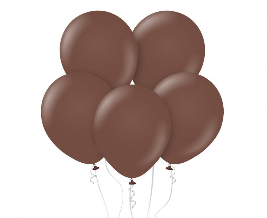 Baloni  12" - 30cm Standard Chocolate Brown , 100 kom/paket.