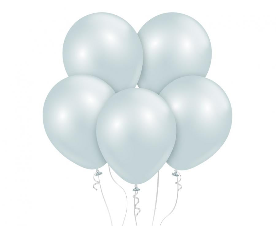 Baloni Kalisan 12" – 30 cm, aura ledeno plava, 50 kom/paket