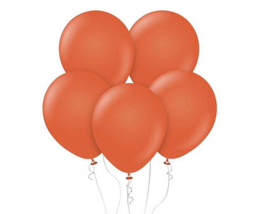 Balon Kalisan 12" – 30 cm, retro rust orange, 100kom/paket
