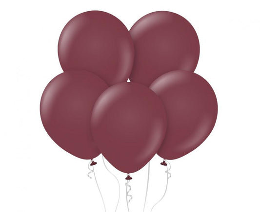 Baloni Kalisan 18" - 46 cm, bordo 25 kom/paket
