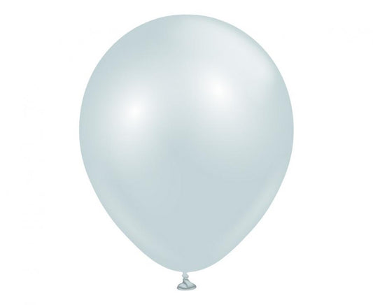 Baloni Kalisan 18" - 46 cm, aura ledeno plava, 25 kom/paket