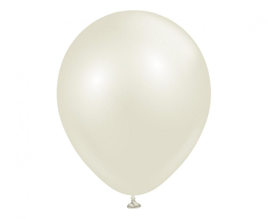 Baloni Kalisan 18" - 46 cm, aura boja slonovače, 25 kom/paket