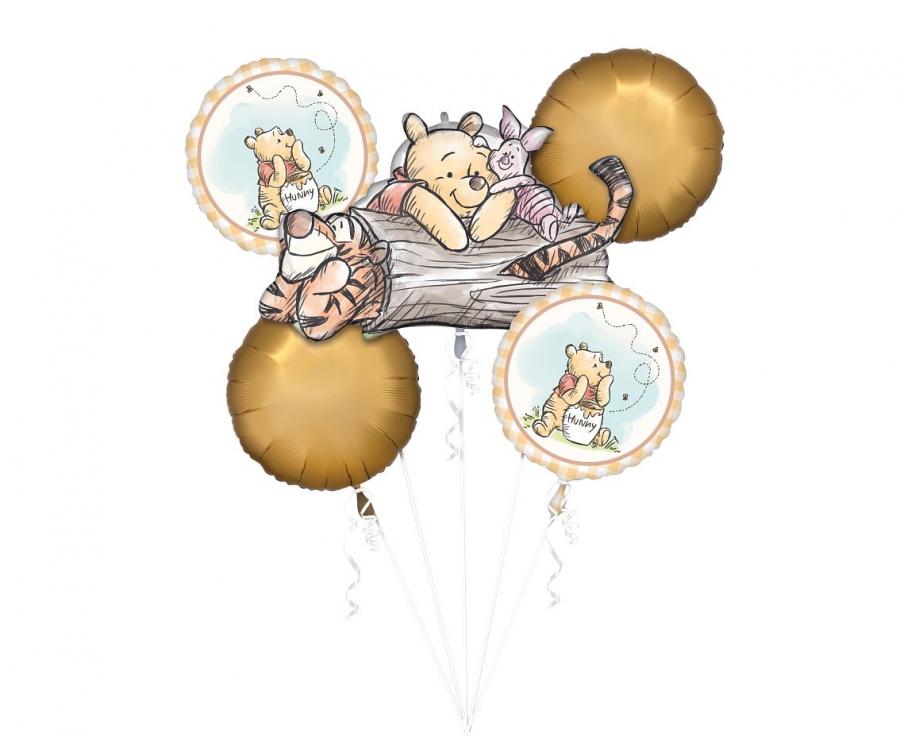 Folijski balon Bouquet Winnie the Pooh