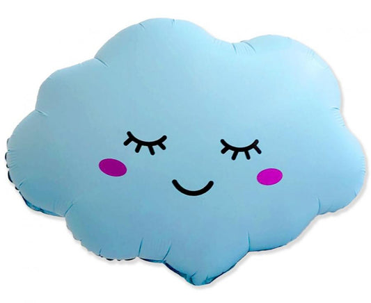 Folijski balon 24" - 61cm FX - Oblak (mat Baby Blue) KK