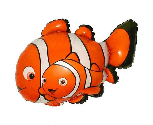Folijski balon 14" - 36cm FX - Nasmijana ribica klaun, nepakirano