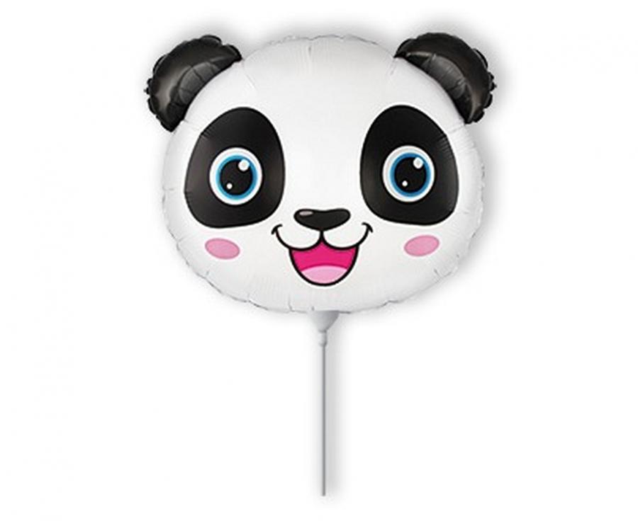 Folijski balon 14" - 36cm FX - Panda (glava), nepakiran