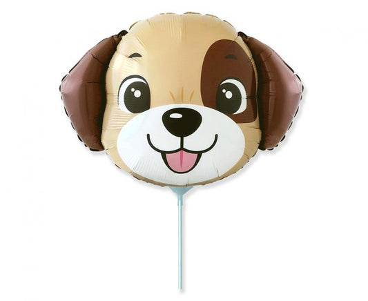 Folijski balon 14" - 36cm FX - Piesek (glava), nepakiran