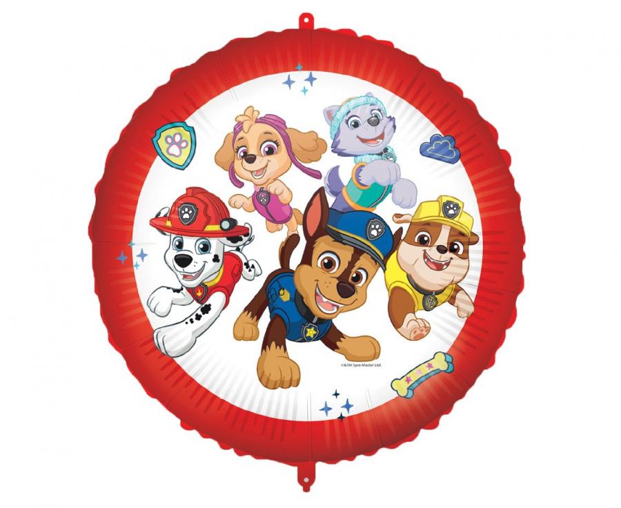 Folijski balon 18" - 46cm Paw Patrol - Ready For Action