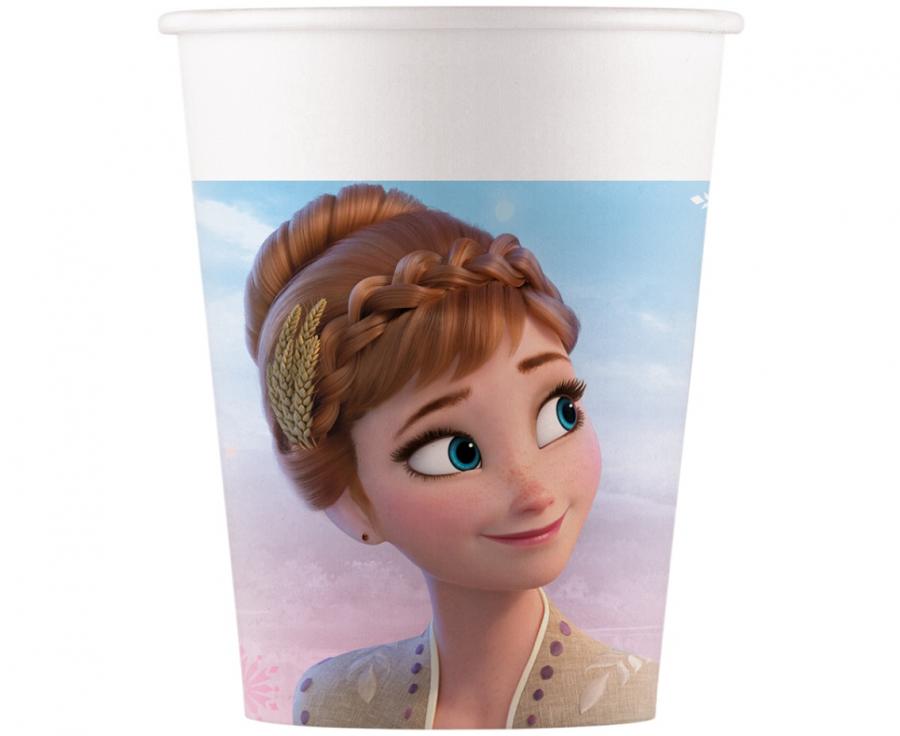 Čaše papirnate frozen 2 wind spirit, 200 ml, 8 kom. (stary numer 94738)