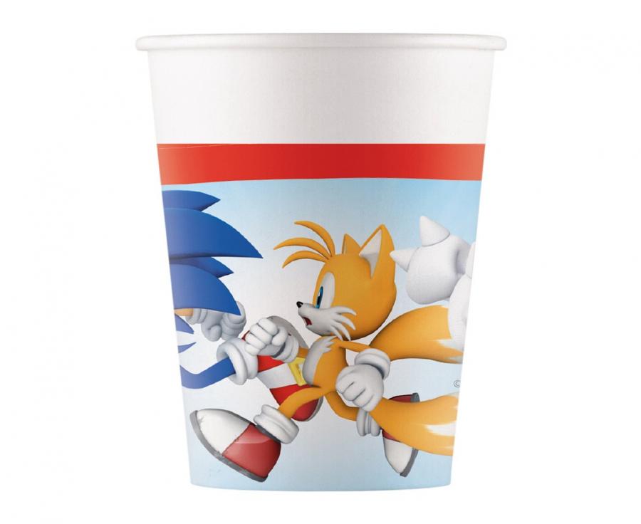 Čaša papirnata Sonic, 200ml, 8 kom/paket