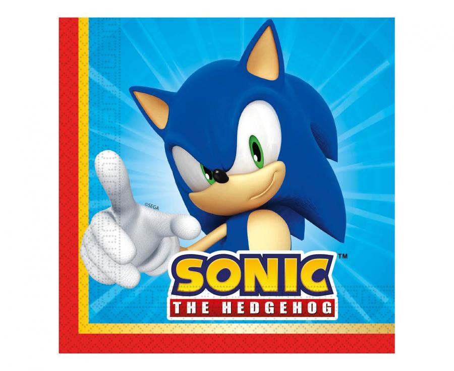 Salvete papirnate Sonic, 33x33 cm, 20 kom/paket