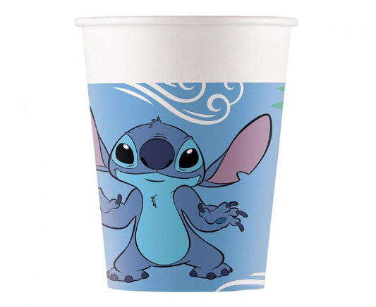 Papirnate čaše Stitch & Angel, 200 ml, 8 kom/paket