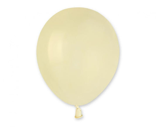 Baloni Gemar 5" – 13 cm, pastel butter