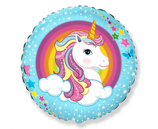 Folijski balon 18" - 46cm FX - "Jednorog", pakiran