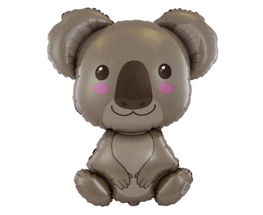 Folijski balon 24" - 61cm - 61cm FX - Koala, pakiran KK