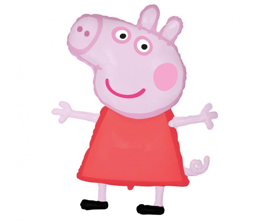Folijski balon 24 cale FX - Praščić Peppa, pakiran