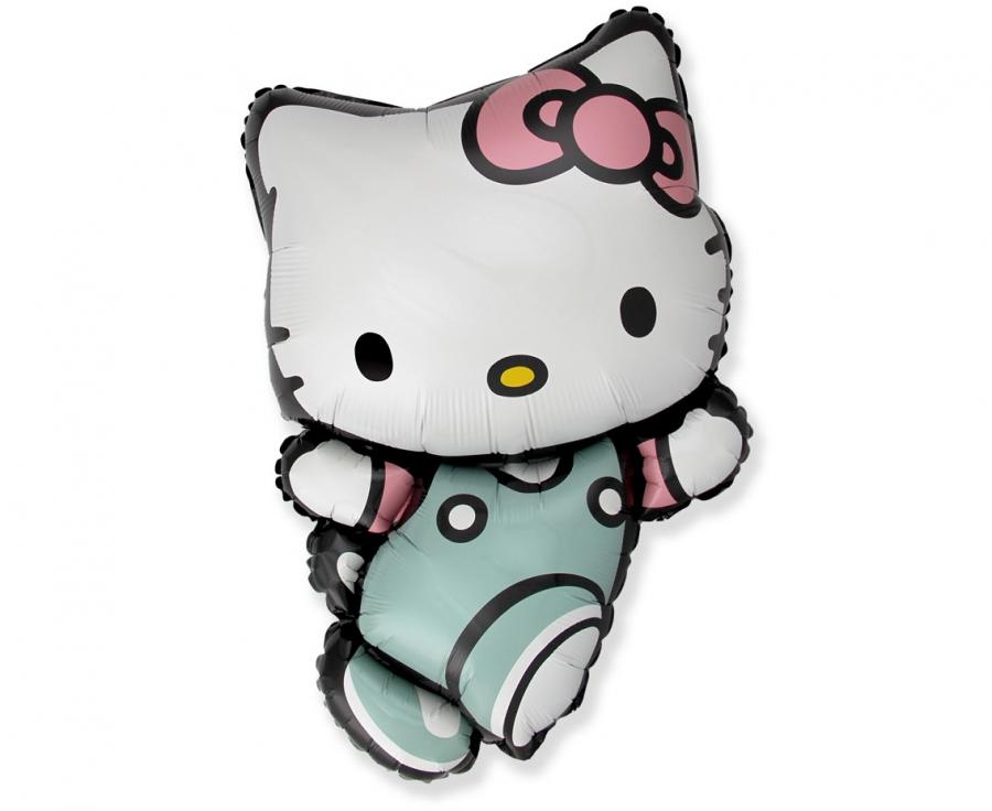 Folijski balon 24" - 61cm - 61cm FX - Hello Kitty Hug (papirnato pakiranje), pakiran KK