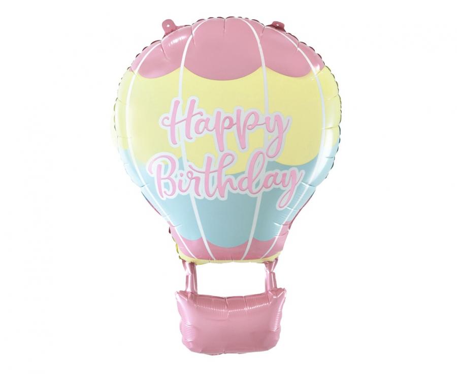 Folijski balon Balon Happy Birthday, 40x60 cm