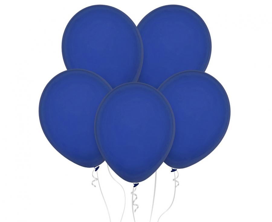 Baloni Decomex 11" - 28cm, pastel Midnight Blue, 100 kom/paket.