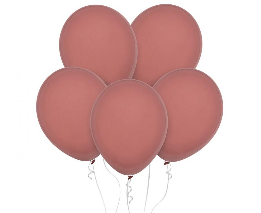 Baloni Decomex 18" - 46cm, pastel Rose Wood, 25 kom/paket.