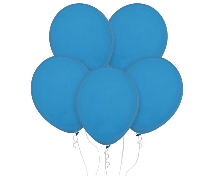 Baloni Decomex 18" - 46cm, pastel Dusty Blue, 25 kom/paket.