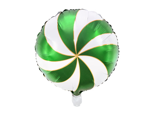 Folijski balon Bombon, 35 cm, zeleni