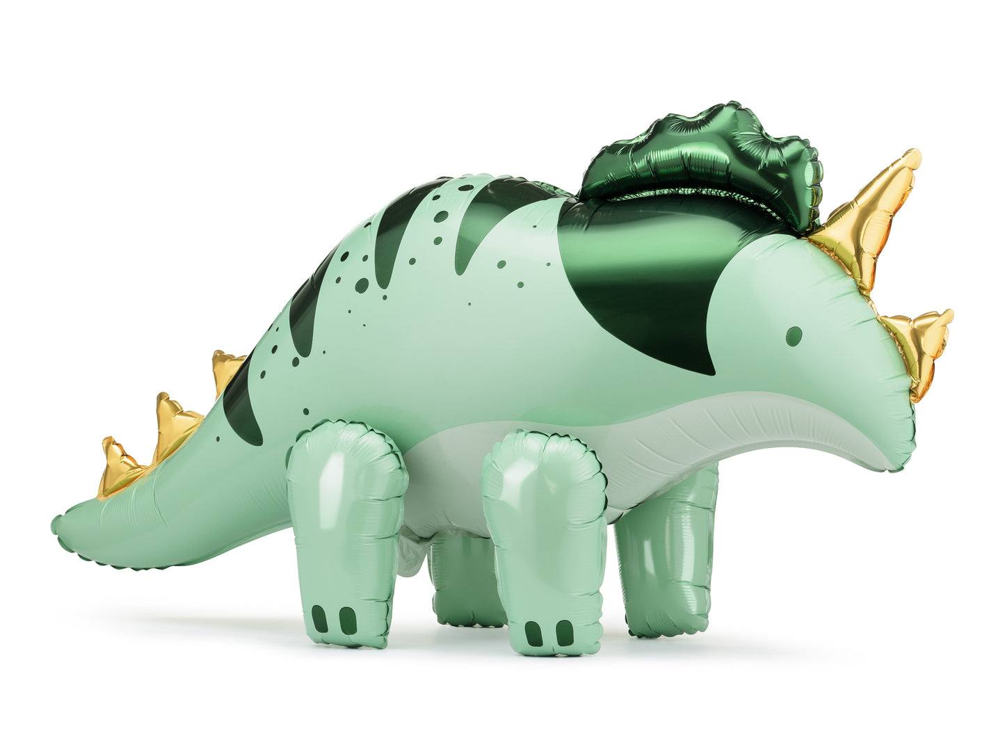 Folijski balon Triceratops zeleni 101x60.5 cm