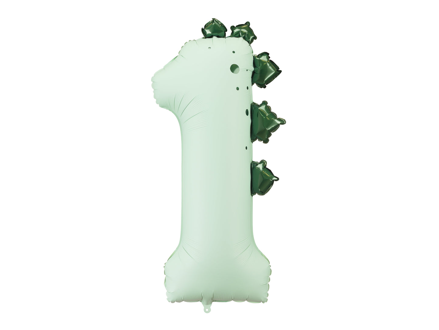 Folijski balon broj 1 Dinosaur 92cm mix