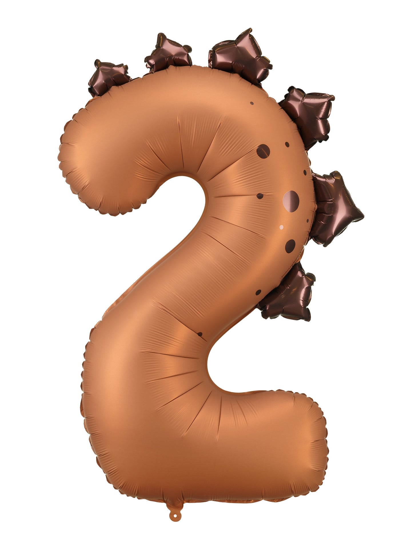 Folijski balon broj 2 Dinosaur 92cm mix