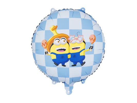 Folijski balon minions 35x35 cm