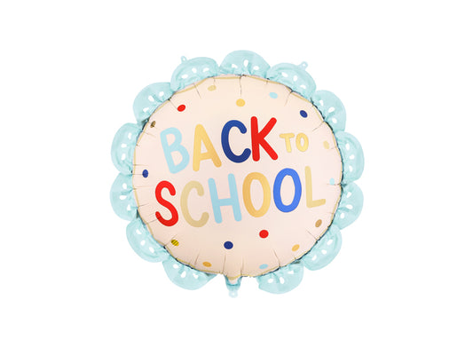 Folijski balon Back to school, 52x52 cm