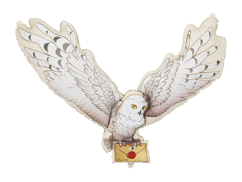 Folijski balon Harry Potter Hedwig, 112x78 cm, svijetlokrem
