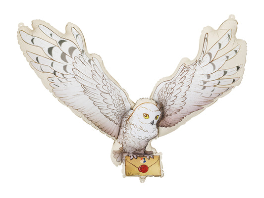 Folijski balon Harry Potter Hedwig, 112x78 cm, svijetlokrem