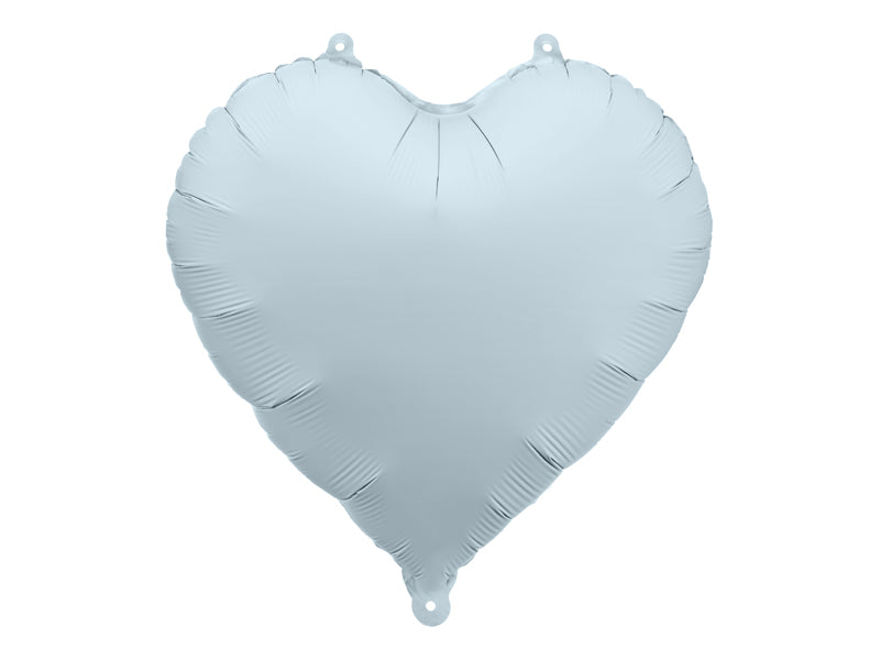 Folijski balon srce 45 cm misty blue