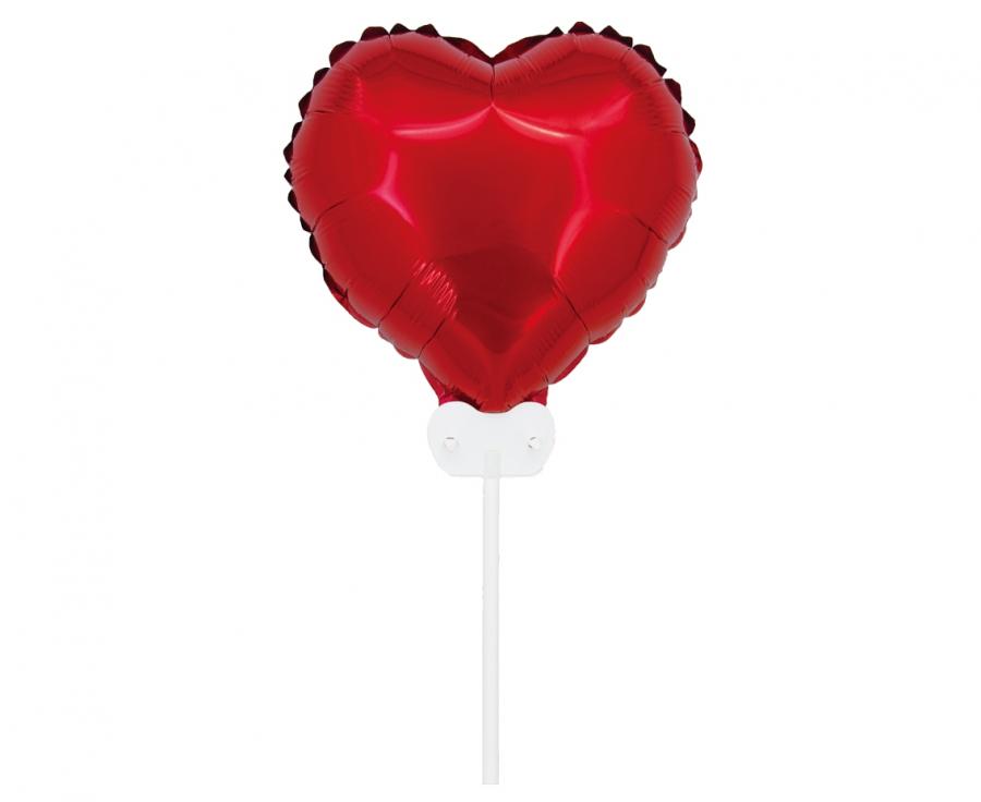 Folija balon srce crveno 11"