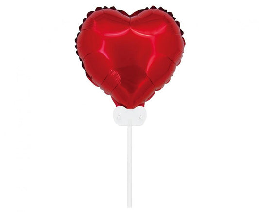 Folija balon srce crveno 11"