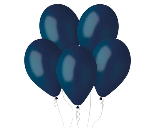 Baloni Gemar 13" - 33 cm pastel navy 50 kom/paket