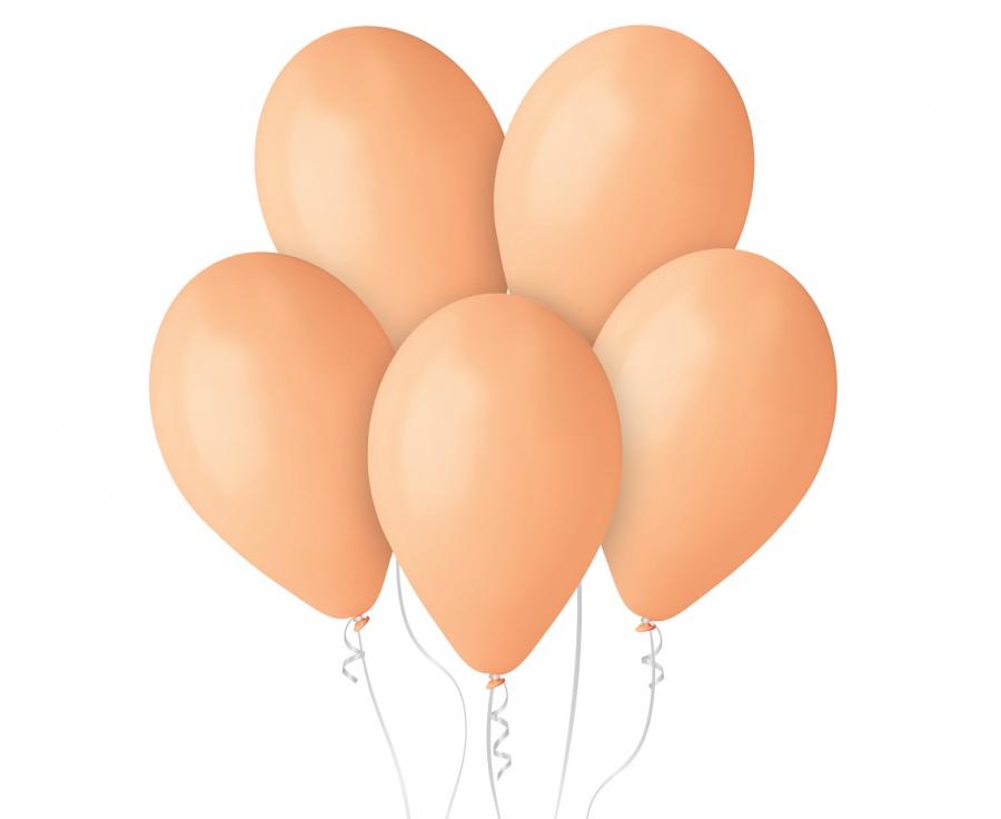 Baloni Gemar 13" – 33 cm, pastel peach